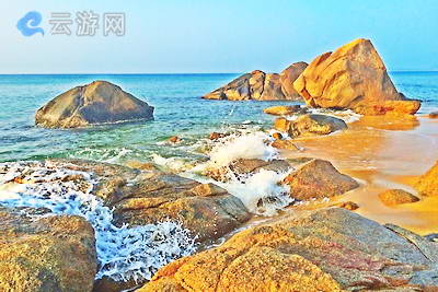 海南石梅湾海滩