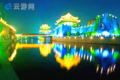 绍兴护城河夜游