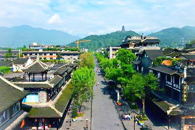 都江堰灌县古城