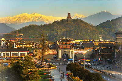 都江堰灌县古城