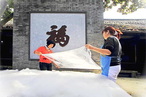 南浔辑里湖丝馆