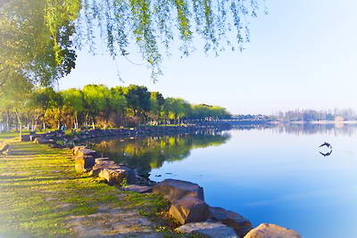 嘉兴湘家荡环湖景区