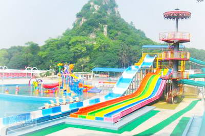 柳州雀山公园水上世界