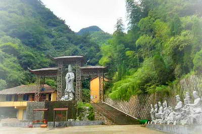 湖州落伽山景区