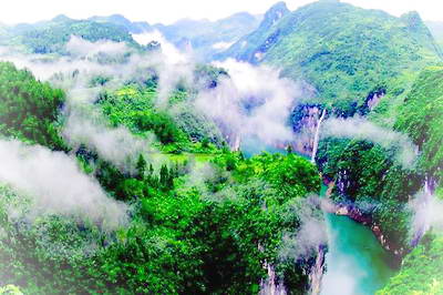 铜仁天生桥峡谷
