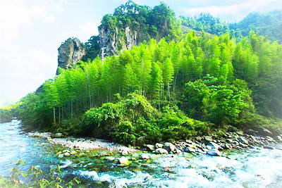 桂林漓江源大峡谷