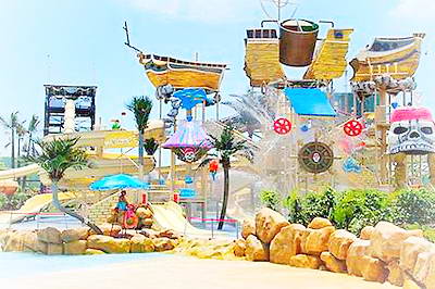 冠山海欢乐海岸