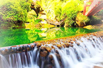 台湾杉林溪景区