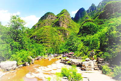 北京十渡孤山寨