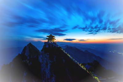 洛阳老君山马鬃岭