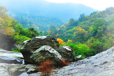 北京怀柔天池峡谷