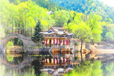 延安万花山景区