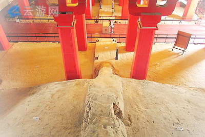 西汉景帝阳陵南阙门遗址保护大厅