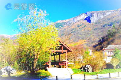 汉中留坝紫柏山景区