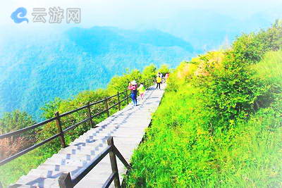 汉中留坝紫柏山景区