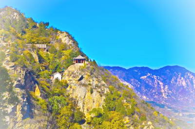 北京海淀区鹫峰国家森林公园