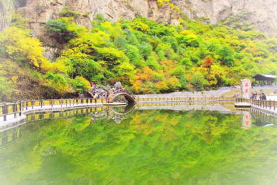 北京门头沟南石洋大峡谷森林公园