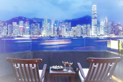 香港洲际酒店观景台