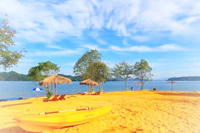 庐山西海金沙滩