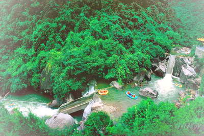 抚州大觉山漂流