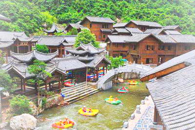 抚州大觉山漂流
