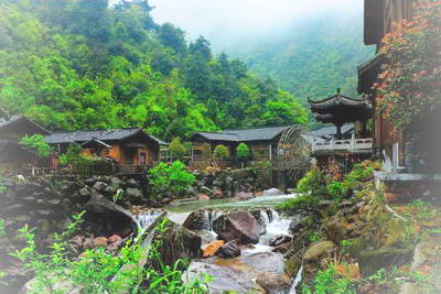 抚州大觉山漂流