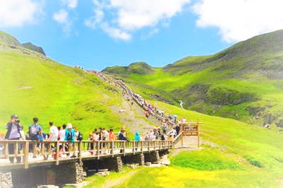 长白山西坡