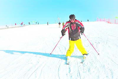 银川西夏风情园滑雪场