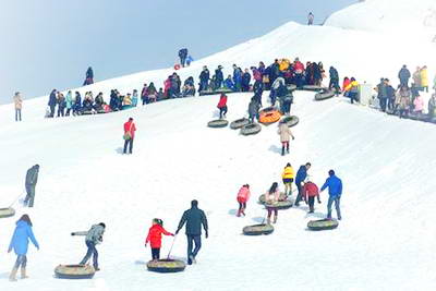 银川阅海公园滑雪场