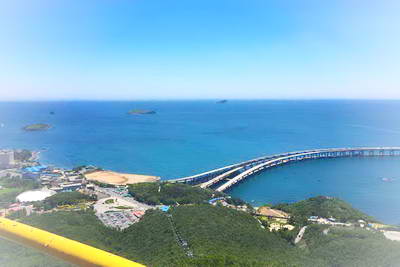 大连莲花山观景台