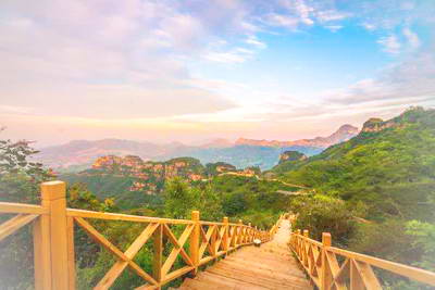 石家庄平山红崖谷风景区