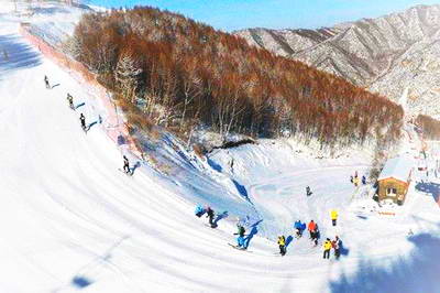 张家口万龙滑雪场