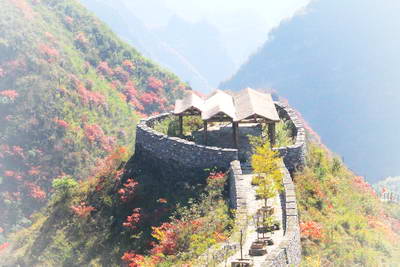 商洛山阳天蓬山寨景区