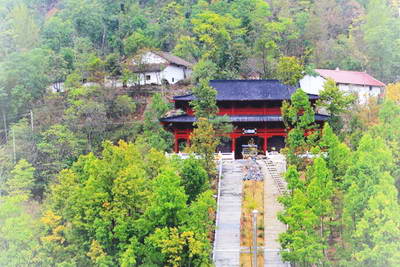 商洛山阳天蓬山寨景区