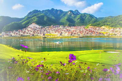 天桥沟天潭湖景区