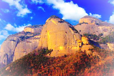 铜川照金香山