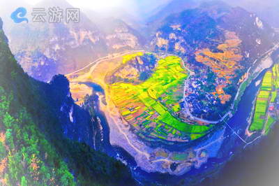 巴中通江诺水河景区
