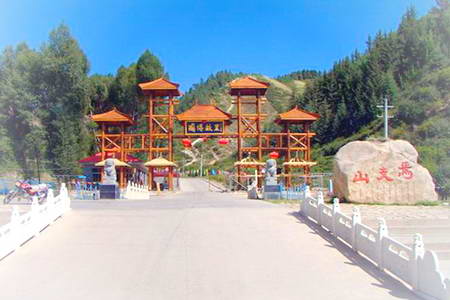张掖山丹焉支山景区