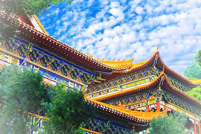 五朵山金顶道观