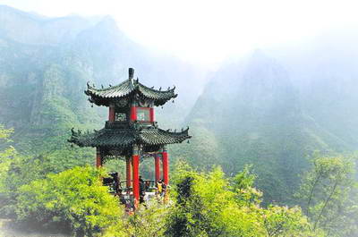 神农山锣鼓亭
