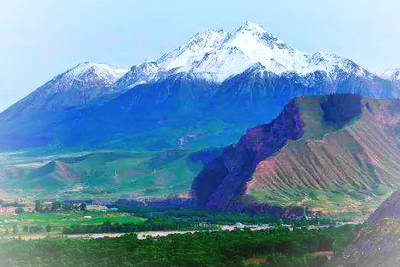 祁连黑河大峡谷