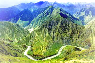 祁连黑河大峡谷