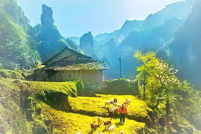 长阳清江方山景区