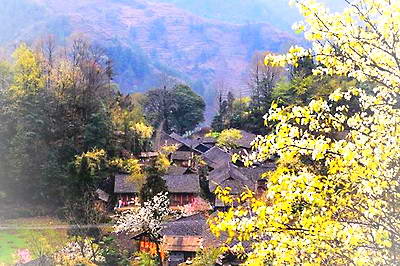 长阳麻池古寨景区