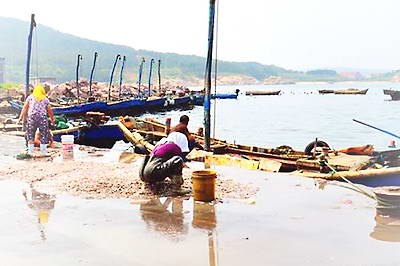 威海河口胶东渔村
