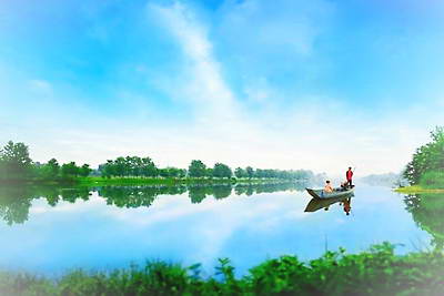 松滋洈水风景区