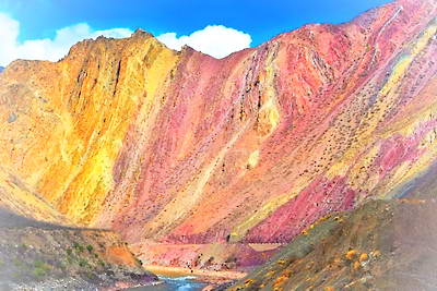 德钦澜沧江大峡谷