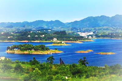 重庆长寿湖景区