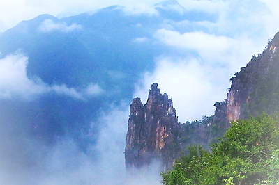 巫山神女峰景区