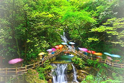 黑山谷山谷栈道